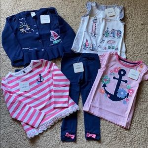 Gymboree Nautical Outfit lot